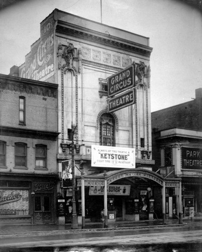 Grand Circus Theatre - Old Photo